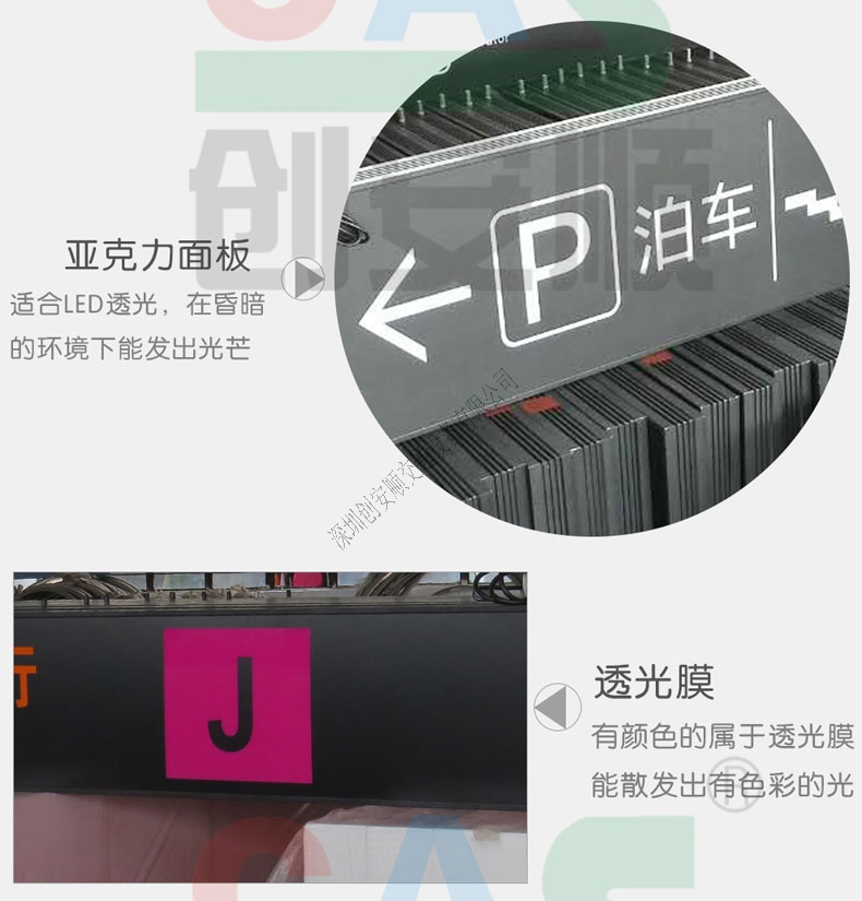 指示牌亚克力